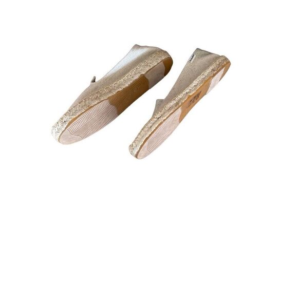 Soludos Womens Tan Embroidered Wink Jute Sole The Smoking Slipper Size 8.5 - Picture 4 of 8